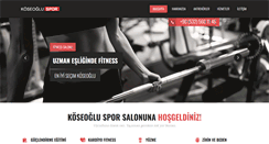 Desktop Screenshot of koseogluspor.com